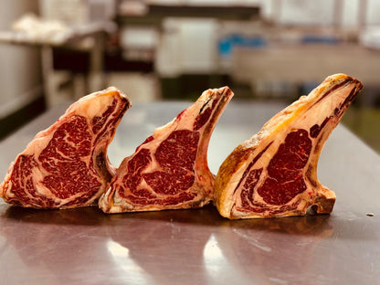 Chuletón de Lomo Alto de Vaca Frisona Nacional Madurado más 30 Días unidades 1 Kilo Precio 29,70 €.
